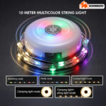 Multi-Function Camping Lamp with LED Light String – Portable Outdoor Light - Image 4