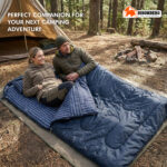 Double Sleeping Bag for Couples – Warm & Spacious Camping Bed - Image 5