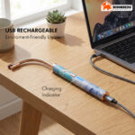 Rechargeable Flexible Electric Lighter – Windproof USB Arc Lighter - Image 4