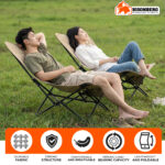 Foldable Camping Lounge Chair – Portable Outdoor Relax Chair - Image 5
