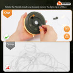 Multi-Function Camping Lamp with LED Light String – Portable Outdoor Light - Image 5