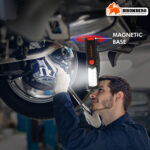 Rechargeable LED Work Light – Portable Magnetic COB Flashlight - Image 5