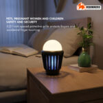 Rechargeable Camping Lantern with Mosquito Killer – 2-in-1 Bug Zapper Light - Image 5
