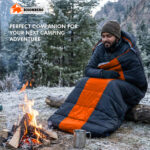 Cuitee Fox Adult Sleeping Bag 1.4 kg – Lightweight Warm Camping Bed - Image 5