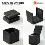 Portable Camping Toilet – Foldable Outdoor Travel Toilet Seat - Image 5