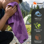 Quick-Dry Microfiber Camping Towel – Lightweight Travel Towel - Image 5