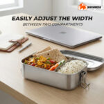 Stainless Steel Bento Lunch Box | 1200ml Leak-Proof Lunch Container” - Image 5
