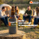 12 oz Vacuum Insulated Stainless Steel Can Cooler | Keeps Drinks Cold for Hours - Image 2