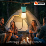 Portable LED Camping Lantern – Rechargeable Outdoor Tent Light - Image 4
