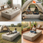 Inflatable Air Mattress with Built-In Pump – Comfortable Camping Bed - Image 6