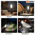 Rechargeable LED Work Light – Portable Magnetic COB Flashlight - Image 6