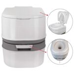 Portable Camping Toilet with Lid – Compact Travel & Outdoor Commode - Image 8