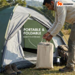 Inflatable Air Mattress with Built-In Pump – Comfortable Camping Bed - Image 7