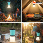 Portable LED Camping Lantern – Rechargeable Outdoor Tent Light - Image 2