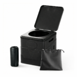Portable Camping Toilet – Foldable Outdoor Travel Toilet Seat