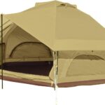 Bisonberg Premium Family Automatic Camping Tent with Canopy | Waterproof, Ventilated & Easy Setup Outdoor Tent