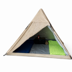 Bisonberg A-Frame Waterproof Camping Tent for 2-3 Person | Lightweight Outdoor Trekking & Hiking Shelter | Easy Setup Pyramid Tent