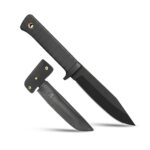 Fixed Blade Tactical Knife with Sheath | Heavy Duty Survival Knife for Camping, Hunting & Outdoor Use – Bisonberg