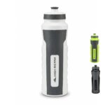 Premium White Sports Water Bottle | Leakproof Squeeze Bottle | BPA-Free Gym & Cycling Hydration Bottle with Anti-Slip Grip